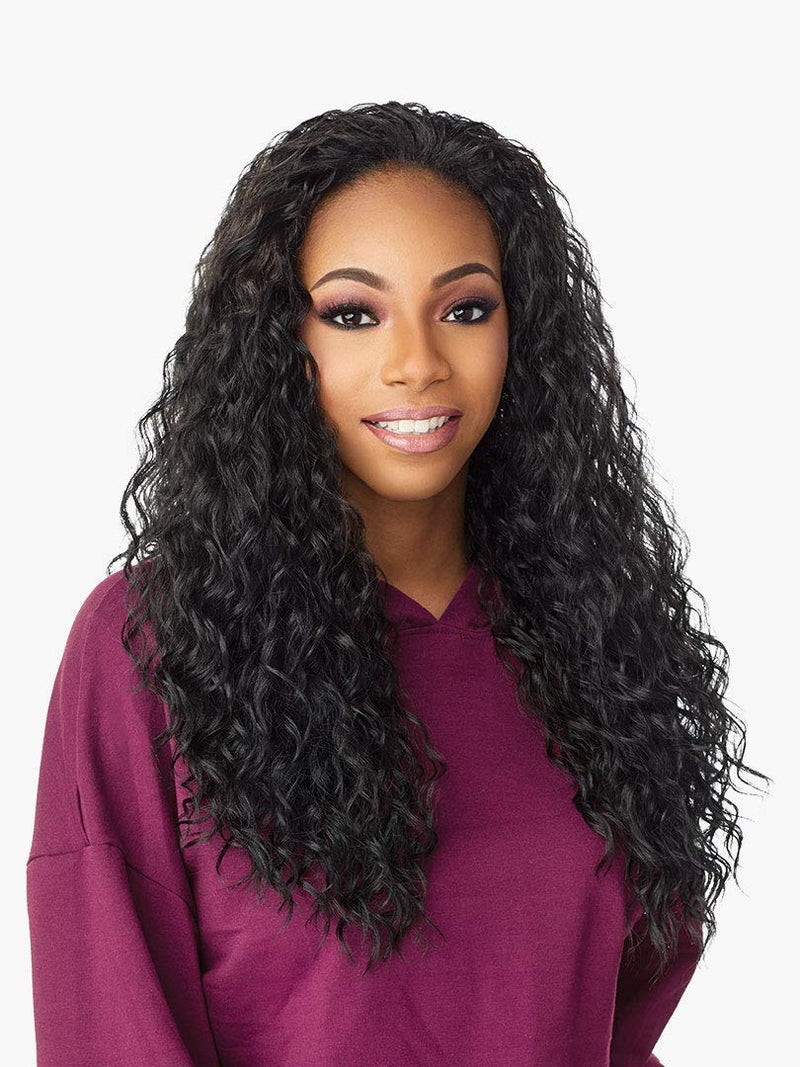 Sensationnel Instant Updown Halfwig Pony - Iud 2 4 Style in 1 Half Wig And Pony Drawstring (1 JETBLACK) - Image 2